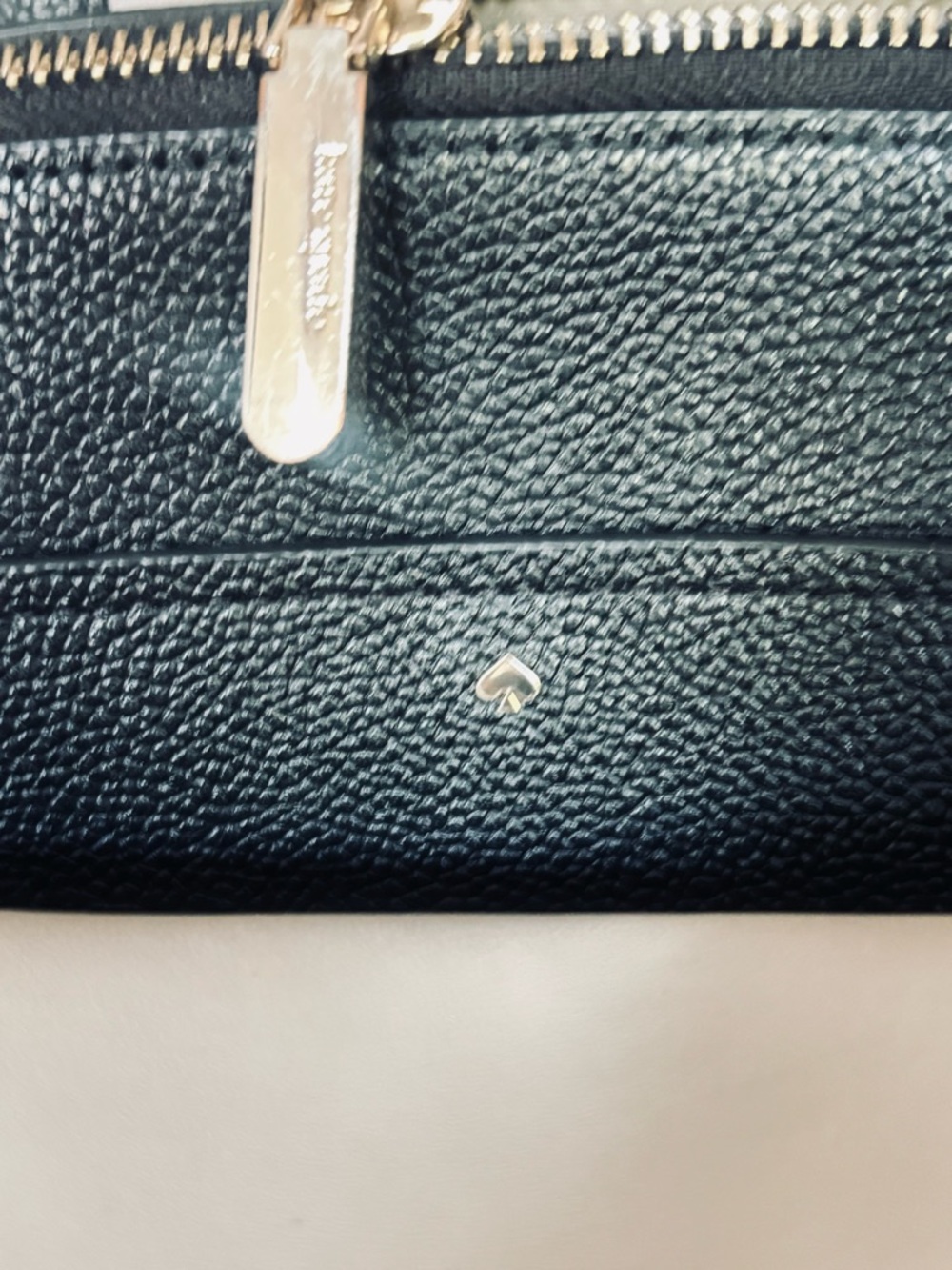 Kate Spade Medium Satchel 2Way Handbag Black New - Picture 8 of 14